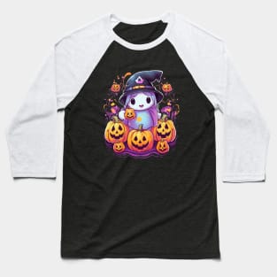 Boo Pumpkin Baseball T-Shirt